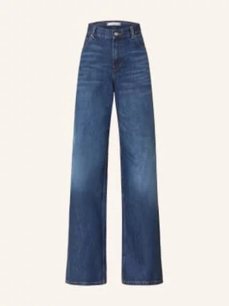 Tommy Hilfiger Dżinsy Z Szerokimi Nogawkami blau