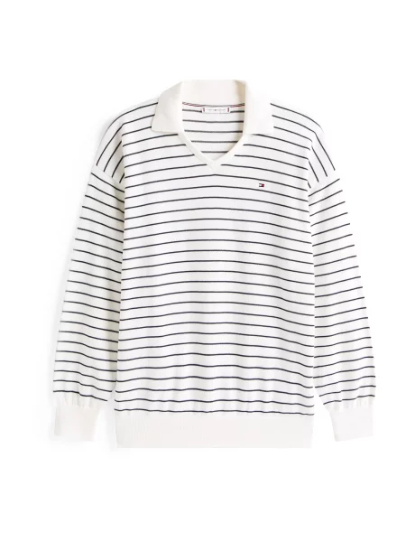 Tommy Hilfiger pulóver könnyű fehér