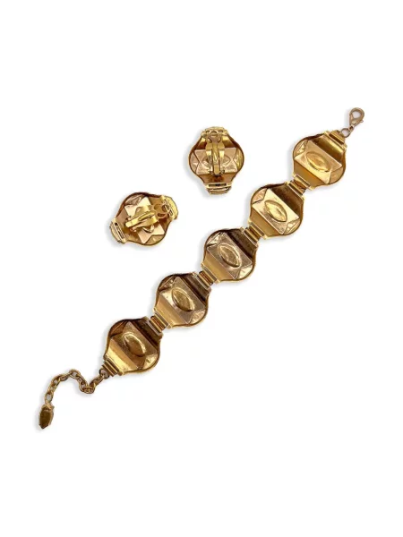 Σκουλαρίκια Jennifer Gibson Jewellery χρυσό