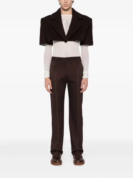 Pantaloni Sonia Carrasco maro