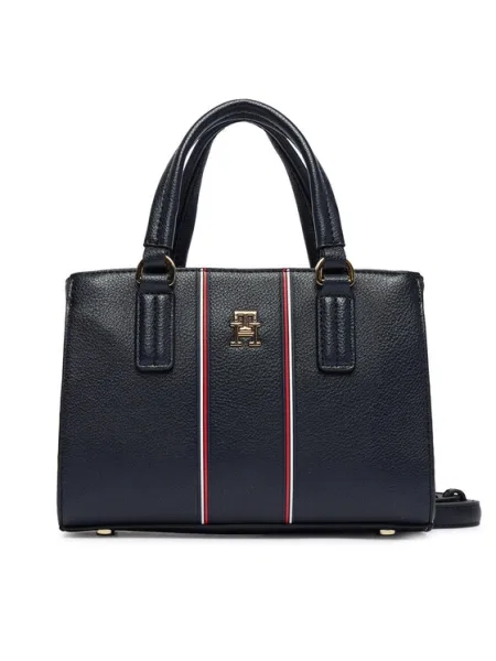 Tommy Hilfiger geantă crossbody pentru femei cu imitație de piele albastru