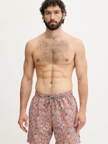Hackett London szorty kąpielowe pomarańczowe