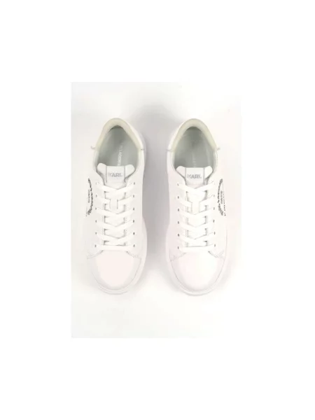 Sneakersy KARL LAGERFELD białe