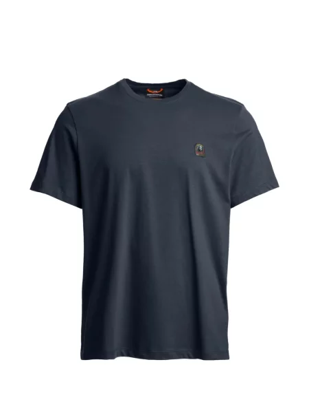 Tricou Parajumpers cu autograf albastru