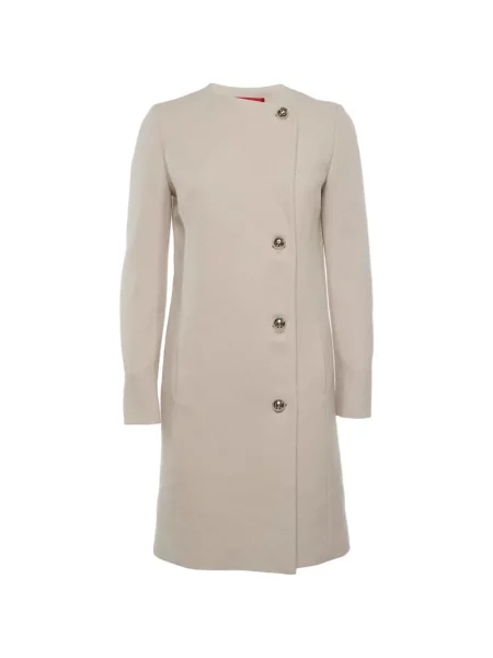 Palton Boss Green Hugo Boss asimetric verde