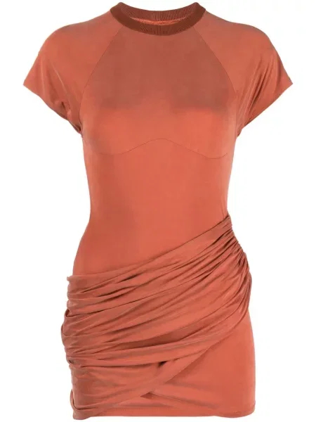 Halat Jacquemus drapat roșu