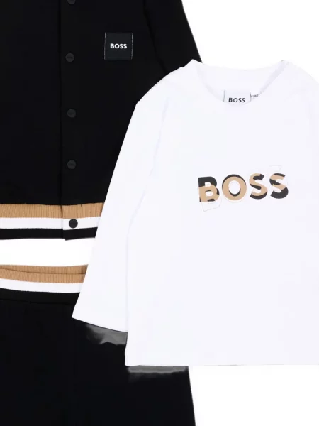 Komplet dresowy dziecięcy Bosswear czarny