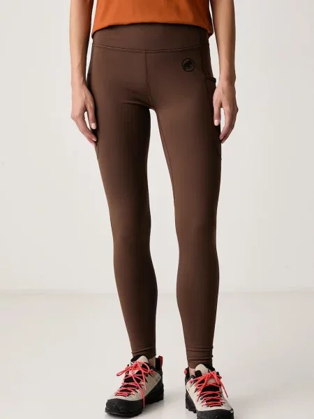 Pantaloni sport Mammut maro