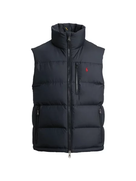 Satenske rukavice Polo Ralph Lauren s vezom s vezicama smeđa