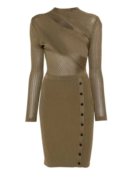 Rochie Self-portrait verde