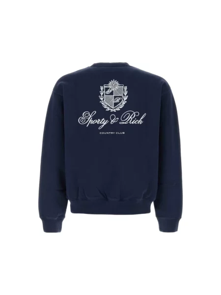 Bluza Sporty And Rich niebieska