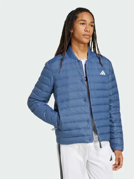 Пуховик adidas синій
