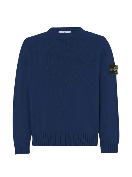 Sweter dziecięcy Stone Island niebieski