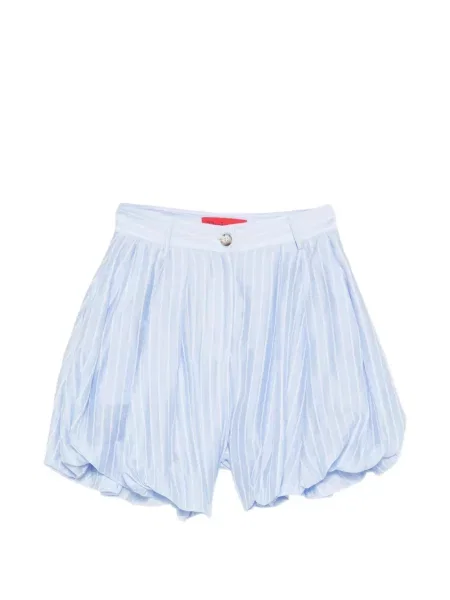 Pantaloni scurți Thelatest cu dungi albastru