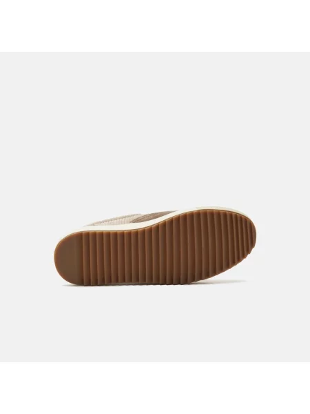 Sneakersy Scarosso skórzane beżowe
