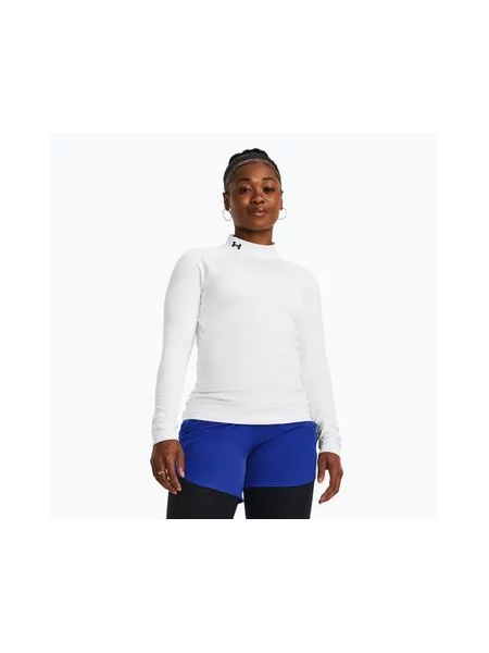 Кофта для тренувань Under Armour Authentics CG Mockneck white/black білий