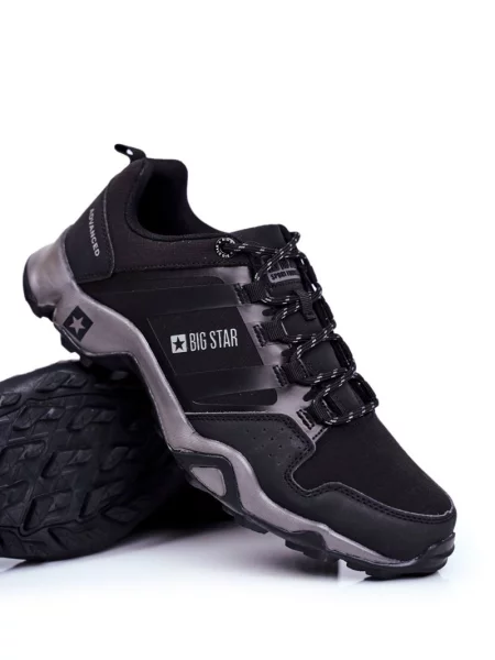 Buty trekkingowe Big Star Shoes trekkingowe czarne