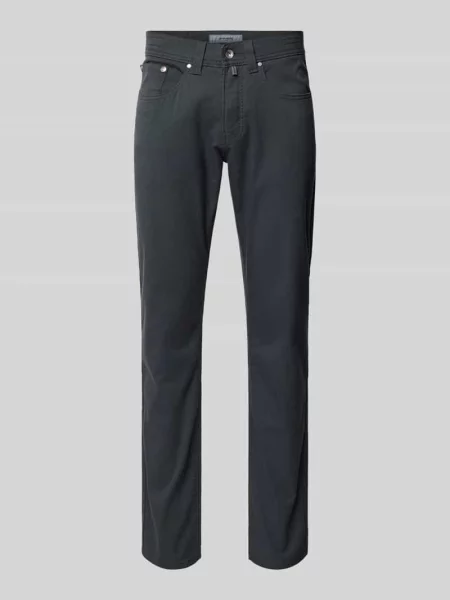 Chinosy o kroju smart fit z 5 model ‘Lyon’ Pierre Cardin