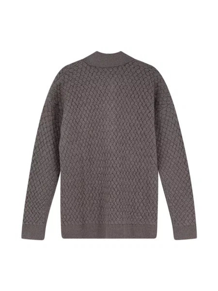 Koszula Bottega Veneta wełniana brązowa