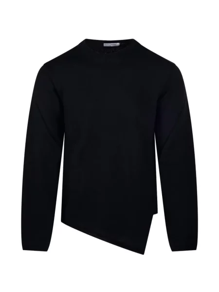 Pulover Comme Des Garçons Shirt asimetric negru