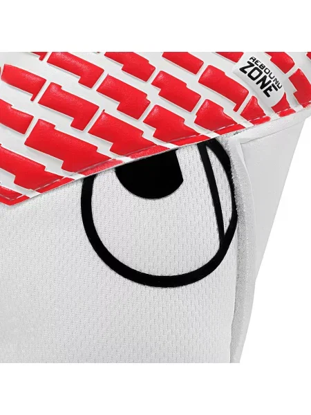 Rękawice bramkarskie Uhlsport Absolutgrip białe