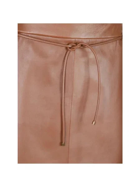 Spódnica midi Max Mara brązowa