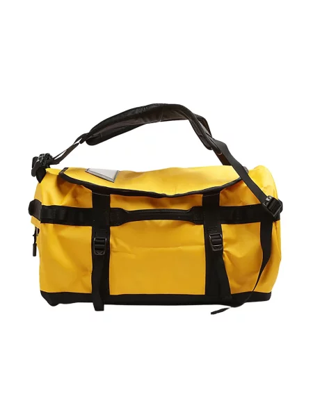 Torba podróżna The North Face Base Camp Duffel S 50 l summit gold/black/npf żółta