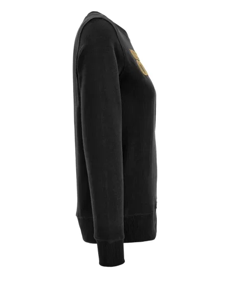 Hanorac Versace Jeans Couture cu broderie negru