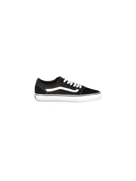 Lniane sneakersy Vans czarne