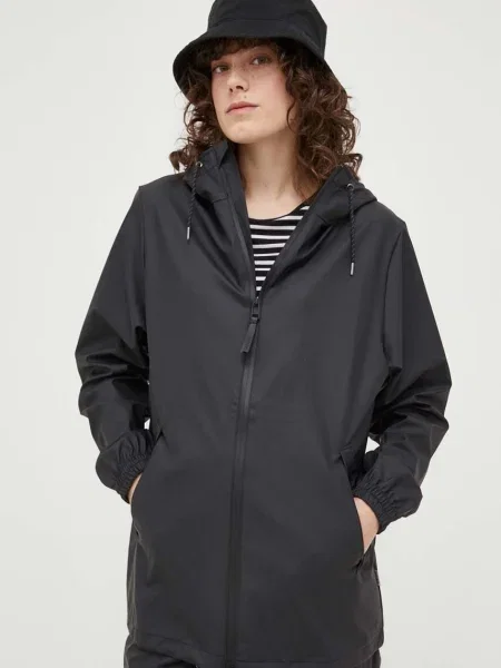 Rains geacă de ploaie negru