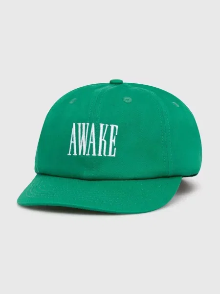 Awake NY baseballová čepice Logo Hat zelená