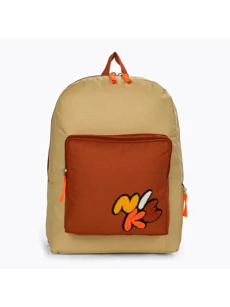 Детска градска раница Nike Classic 16 l sesame/burnt sunrise/total orange бежово