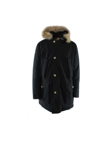 Parka Woolrich niebieska