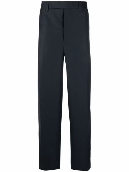 Pantaloni Prada în carouri albastru