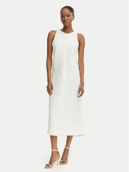 BOSS Rochie de vară C_Delinna Écru bej