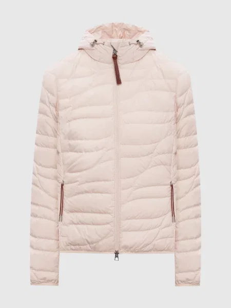 Пухова куртка Delebiao Moncler бежева