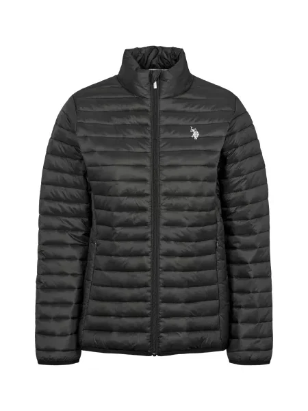 U.S. POLO ASSN. Geacă de primăvară-toamnă UWJoy' negru