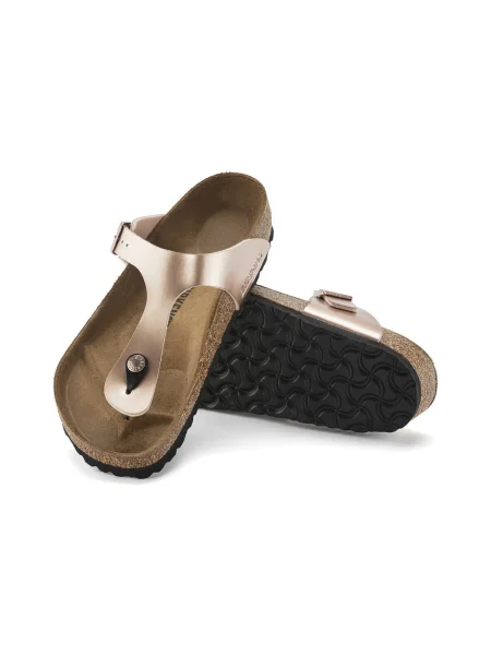 Žabky BIRKENSTOCK Gizeh BF Narrow copper ružová