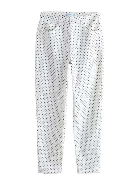 Next Jeans negru alb