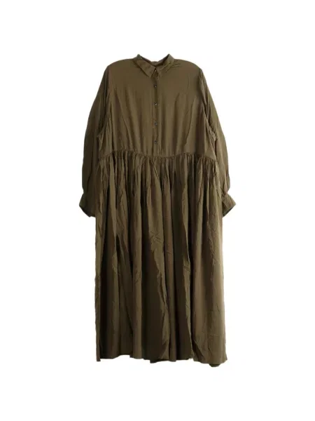Lung rochie midi Casey Casey verde