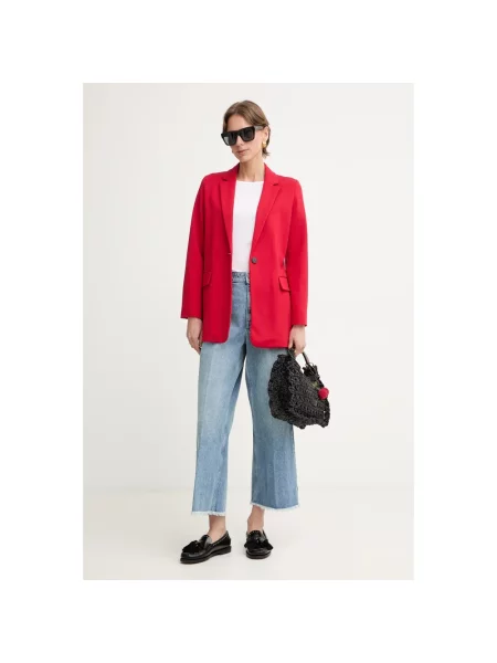 Jeansy straight leg Michael Kors niebieskie