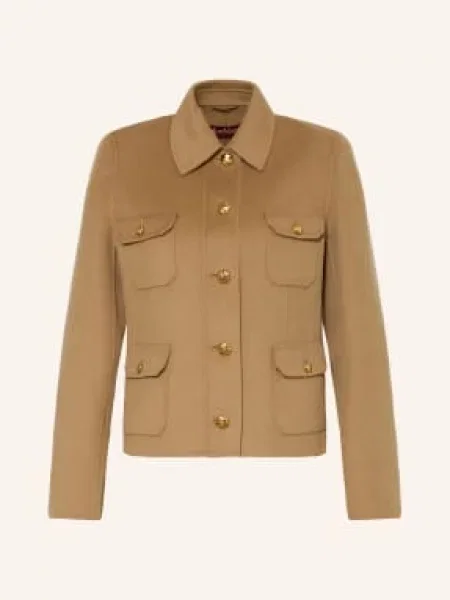 Max Mara Studio Bunda Venere velbloudí