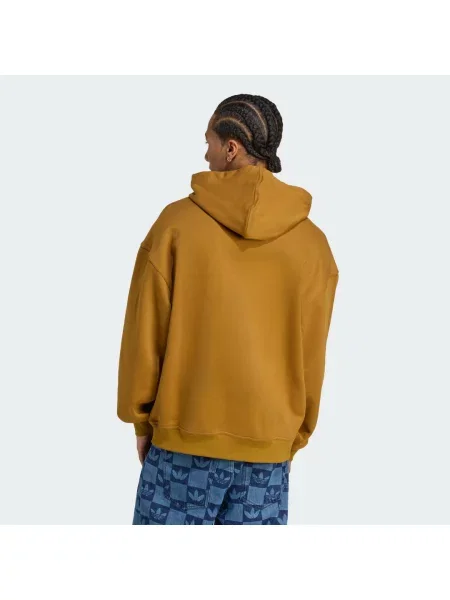 Bluza Wabash Loose Hoodie brązowa