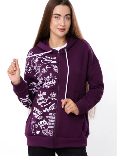 Кофта Носи своє бавовна/поліестер фіолетовий