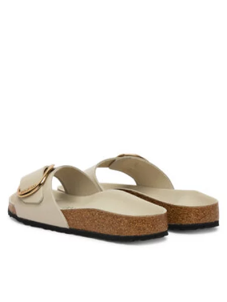 Birkenstock Natikači Madrid Big Buckle Hex Écru