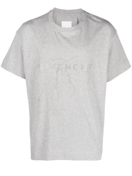 Tricou Givenchy cu imagine gri