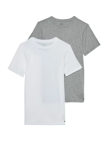Nike Sportswear Tricou gri alb