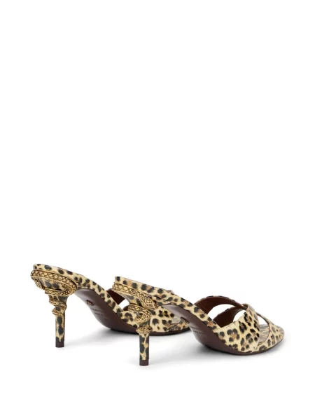 Sandale Roberto Cavalli cu imagine cu model leopard