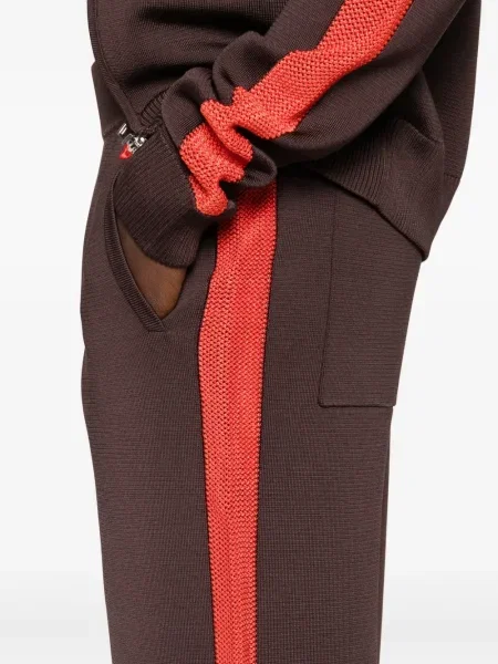 Pantaloni Wales Bonner maro