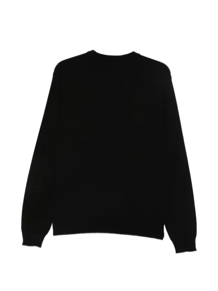 Lung pulover Cenere Gb cu decolteu rotund negru